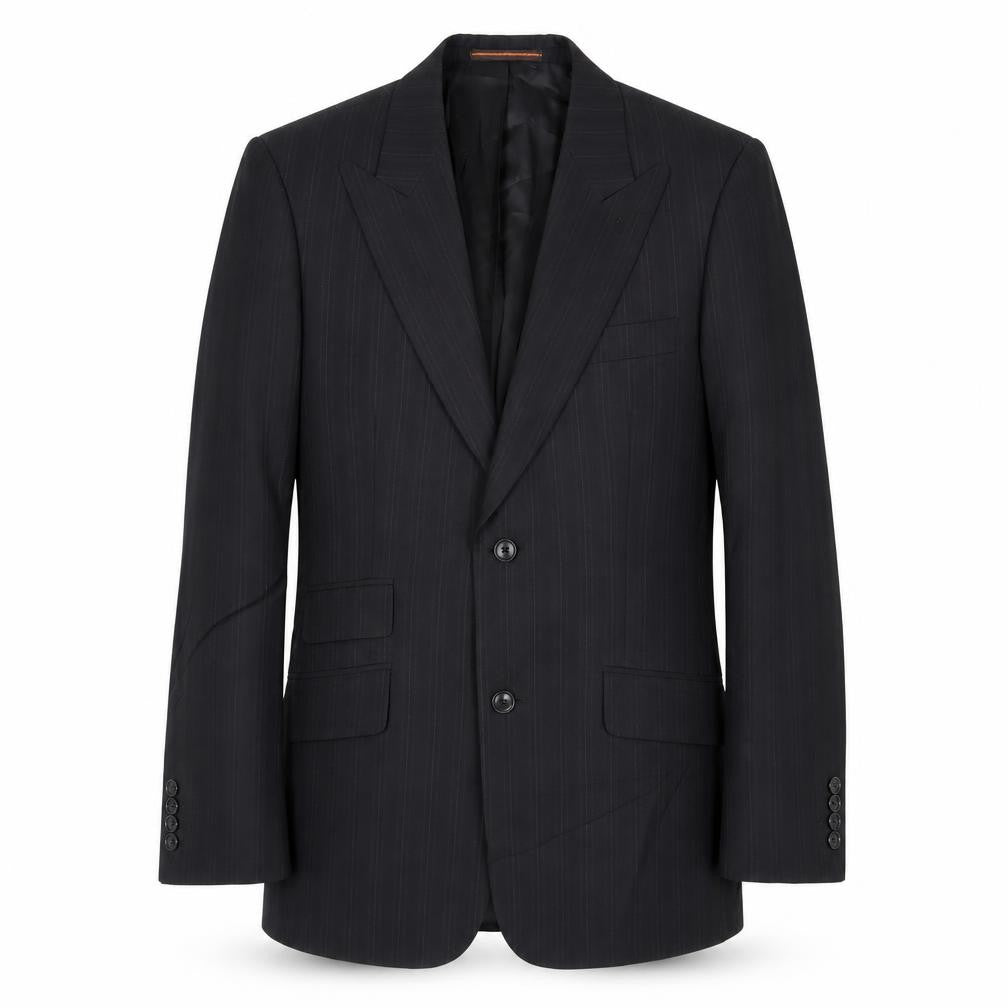 Mens UK Size 36 Topman Regular Black Suit Jacket