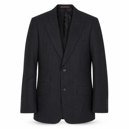 Mens UK Size 36 Topman Regular Black Suit Jacket