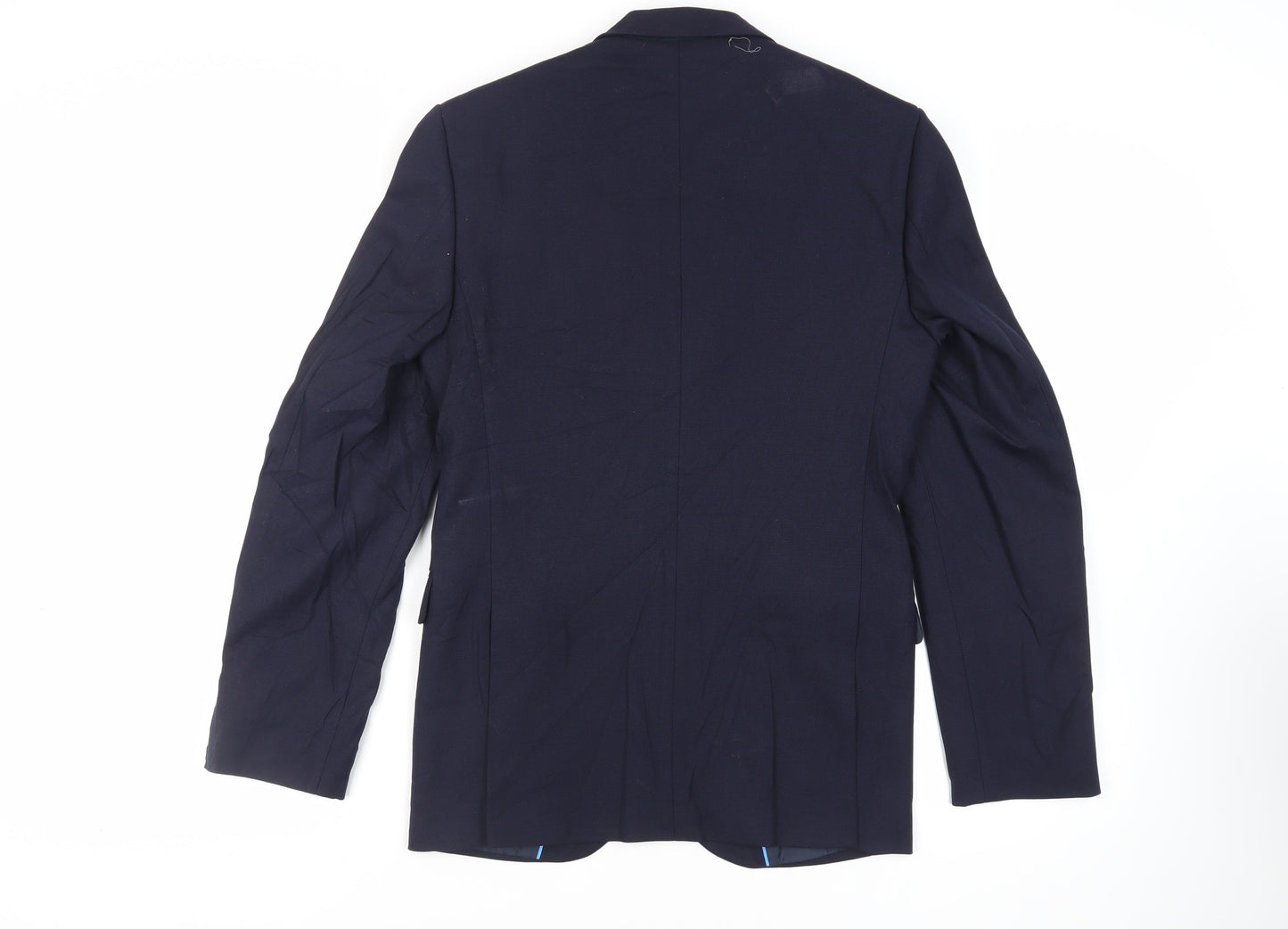 Mens UK Size 36 Marks and Spencer Regular Blue Suit Jacket