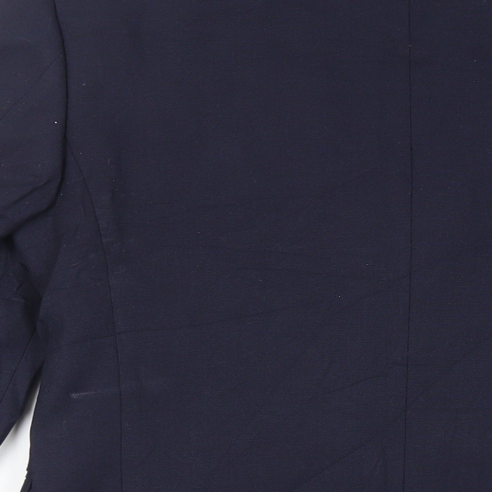 Mens UK Size 36 Marks and Spencer Regular Blue Suit Jacket