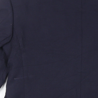 Mens UK Size 36 Marks and Spencer Regular Blue Suit Jacket