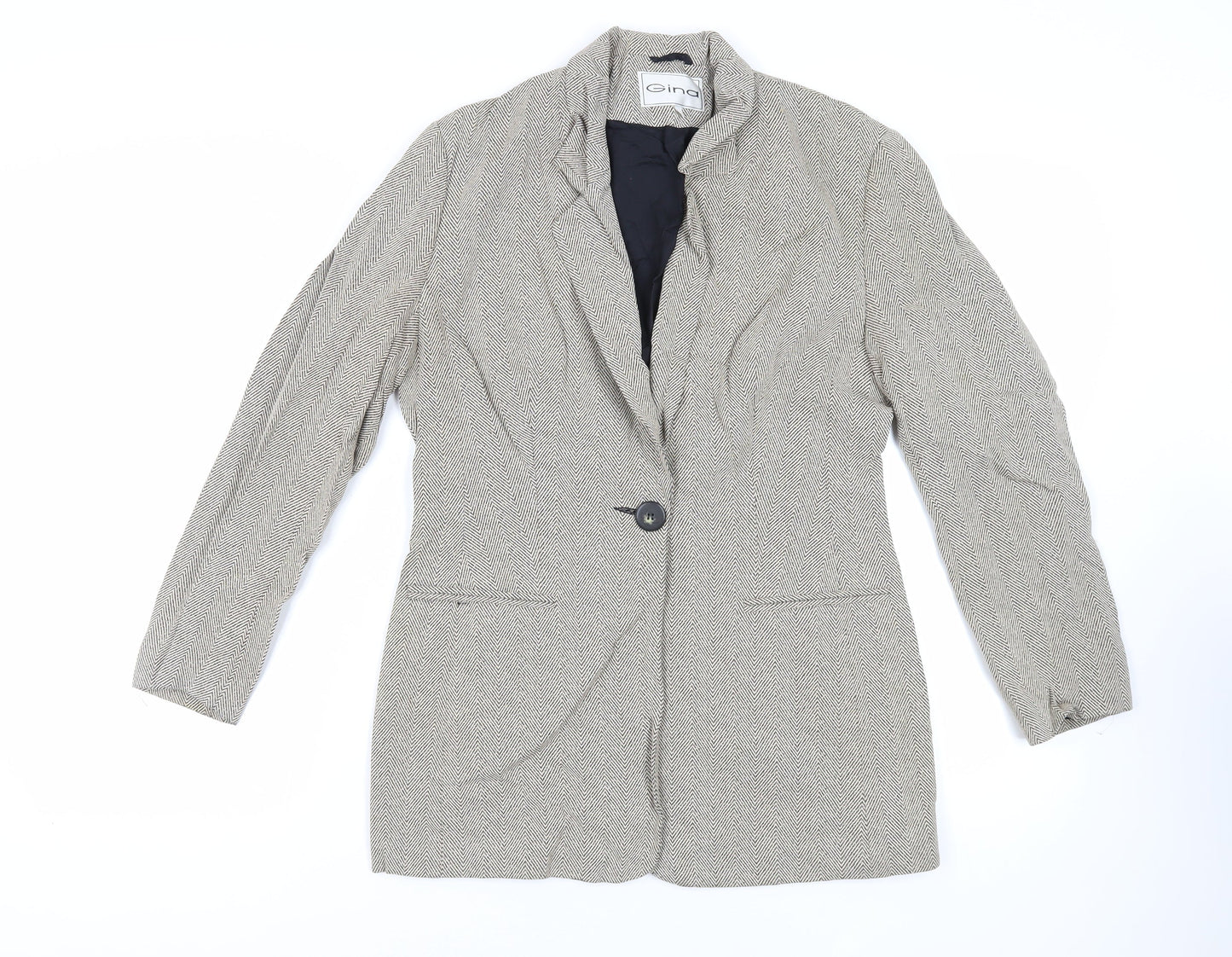 Womens UK Size 12 Gina Beige Jacket