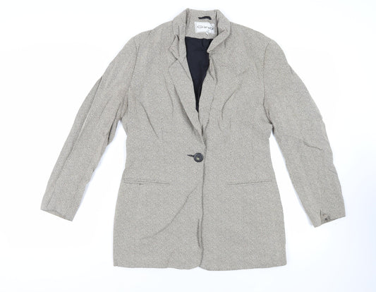 Womens UK Size 12 Gina Beige Jacket