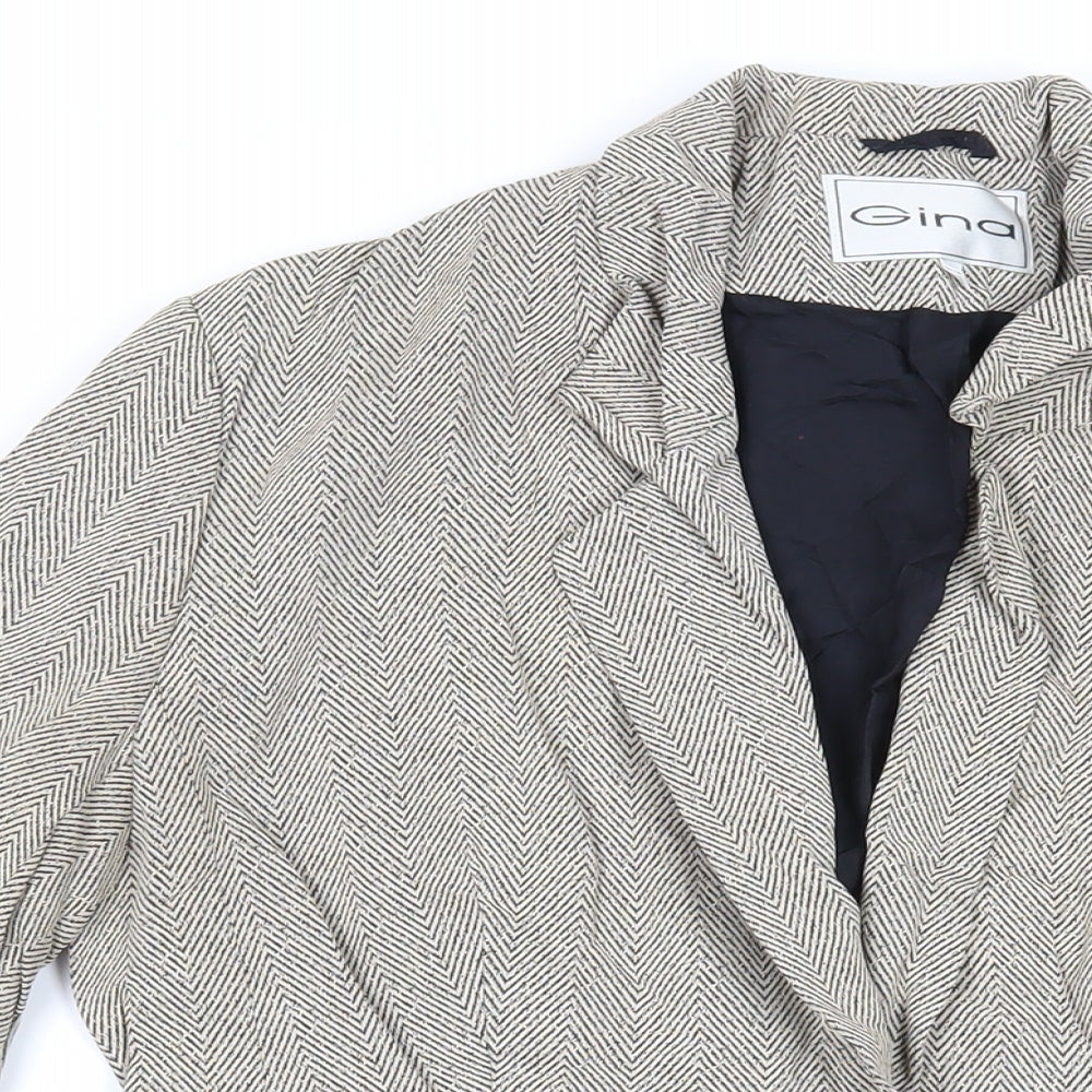 Womens UK Size 12 Gina Beige Jacket