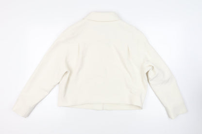 Womens UK Size 14 Marks and Spencer Ivory Jacket