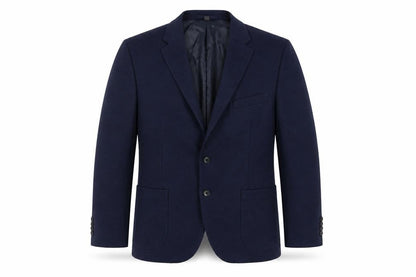 Marks & Spencer Mens Blue Polyester Jacket Blazer Size 42 Regular