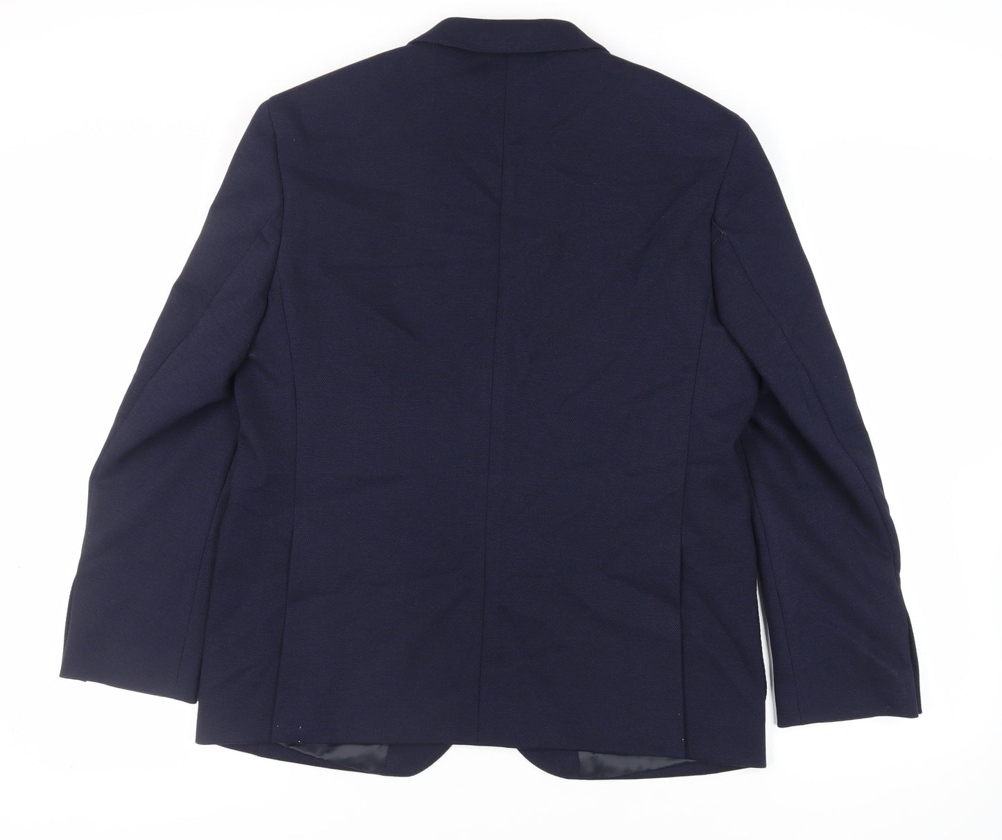 Mens UK Size 42 Marks and Spencer Regular Blue Suit Jacket