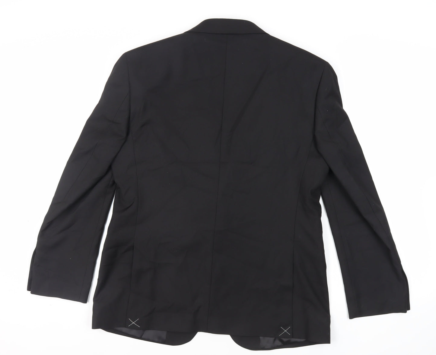 Mens UK Size 40 Marks and Spencer Regular Black Suit Jacket