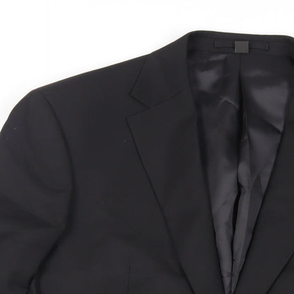 Mens UK Size 40 Marks and Spencer Regular Black Suit Jacket