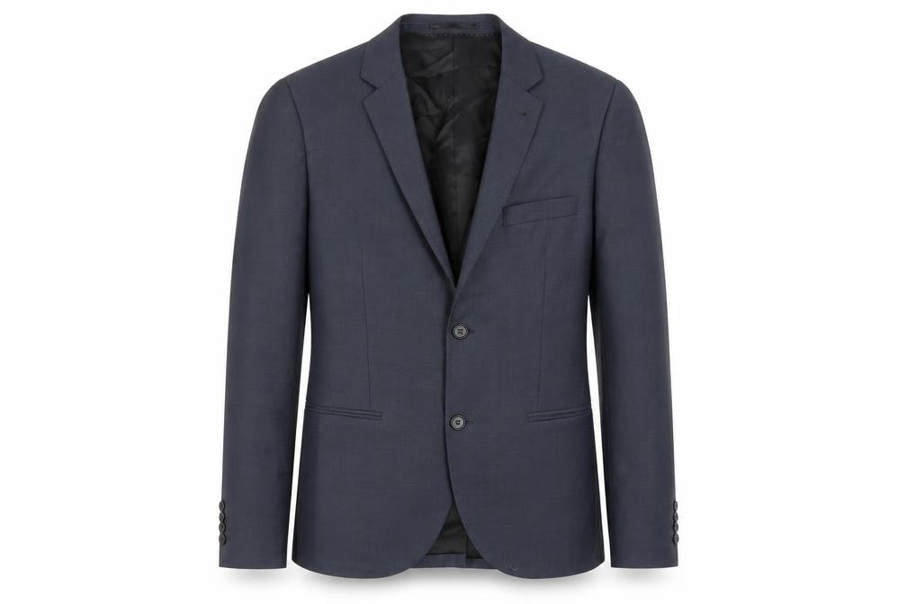 Mens UK Size 38 Topman Regular Blue Suit Jacket