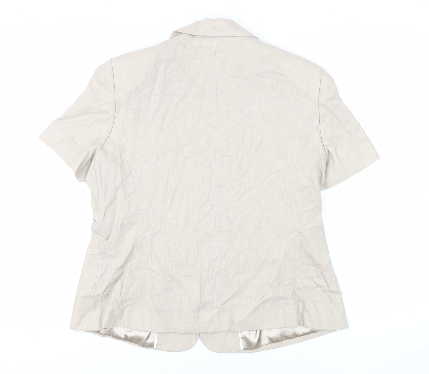 Womens UK Size 16 Anna Rose Beige Jacket