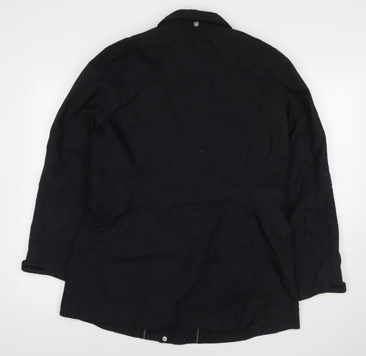 Womens UK Size 10 Lands' End Black Jacket