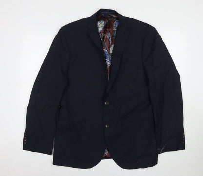 Mens UK Size 42 NEXT Regular Blue Suit Jacket