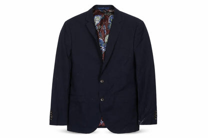 Next Mens Blue Wool Jacket Suit Jacket Size 42 Regular