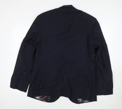 Mens UK Size 42 NEXT Regular Blue Suit Jacket