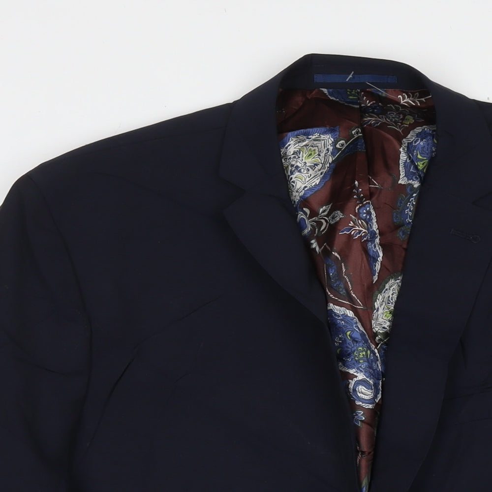 Mens UK Size 42 NEXT Regular Blue Suit Jacket