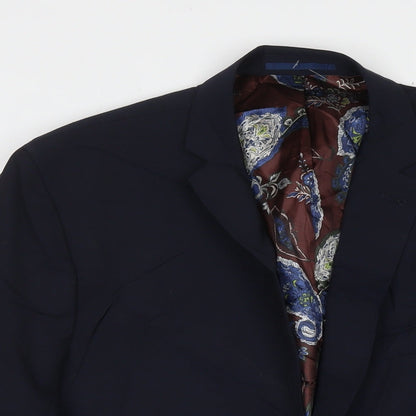 Mens UK Size 42 NEXT Regular Blue Suit Jacket
