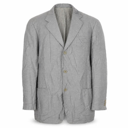 Cerruti 1881 Mens Grey Wool Jacket Suit Jacket Size 44 Regular