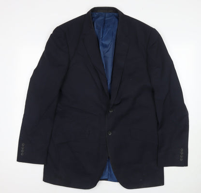Mens UK Size 40 Marks and Spencer Regular Black Suit Jacket