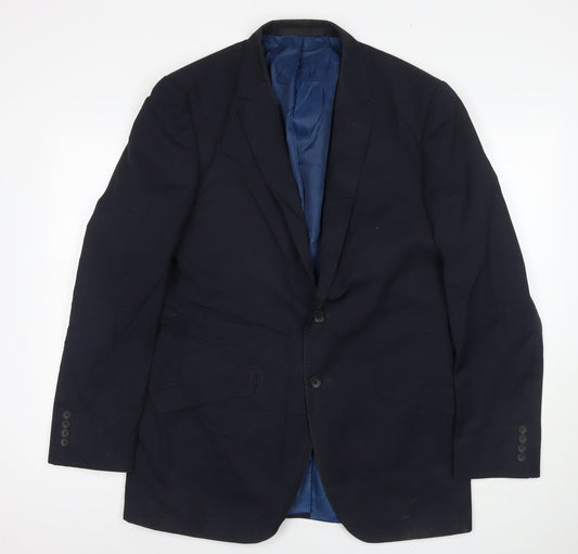 Mens UK Size 40 Marks and Spencer Regular Black Suit Jacket