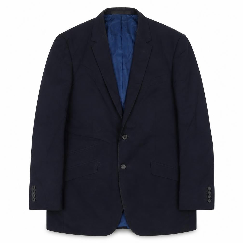 Marks & Spencer Mens Black Polyester Jacket Suit Jacket Size 40 Regular