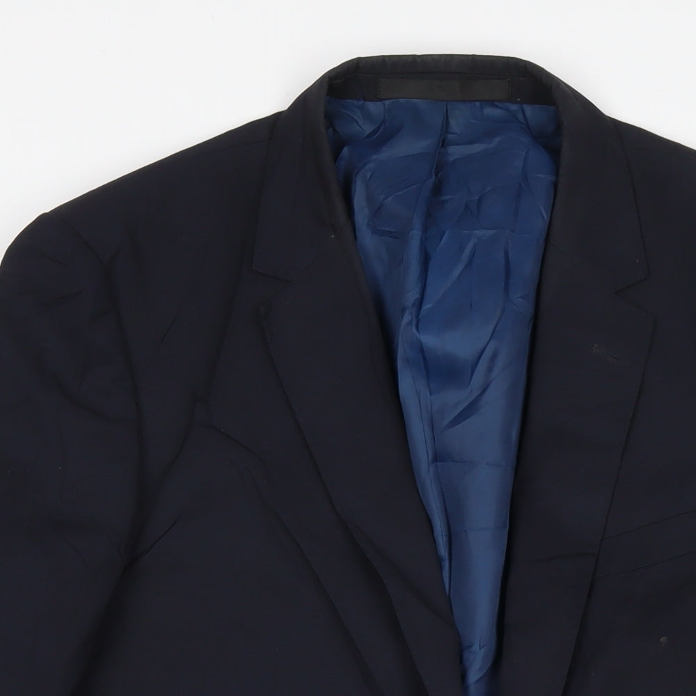 Mens UK Size 40 Marks and Spencer Regular Black Suit Jacket