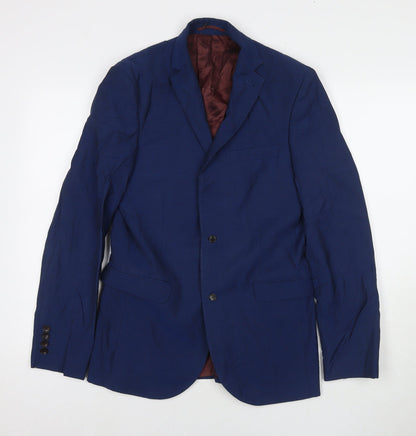 Mens UK Size 36 NEXT Regular Blue Suit Jacket