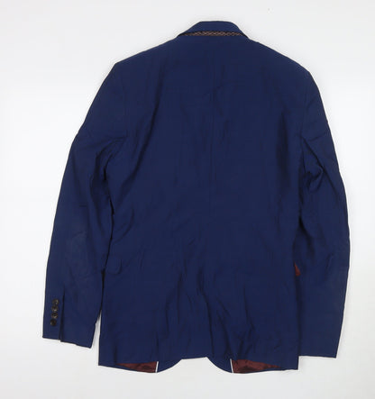 Mens UK Size 36 NEXT Regular Blue Suit Jacket