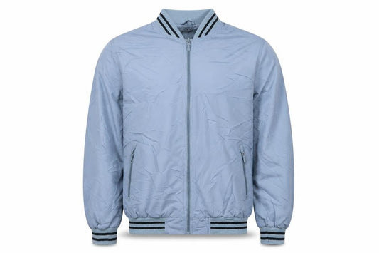 Mens UK Size S Woodville Blue Bomber Jacket