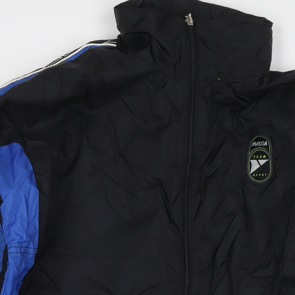 Mens UK Size S Masita Black Jacket