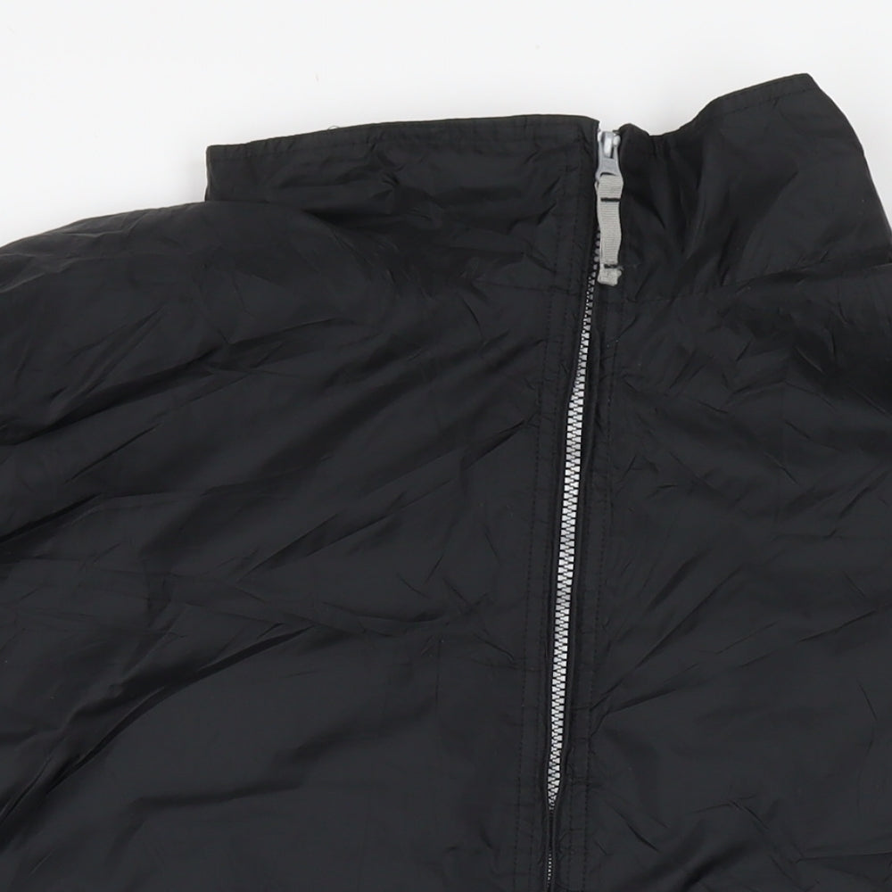 B&C Mens Black Jacket Size 3XL Zip