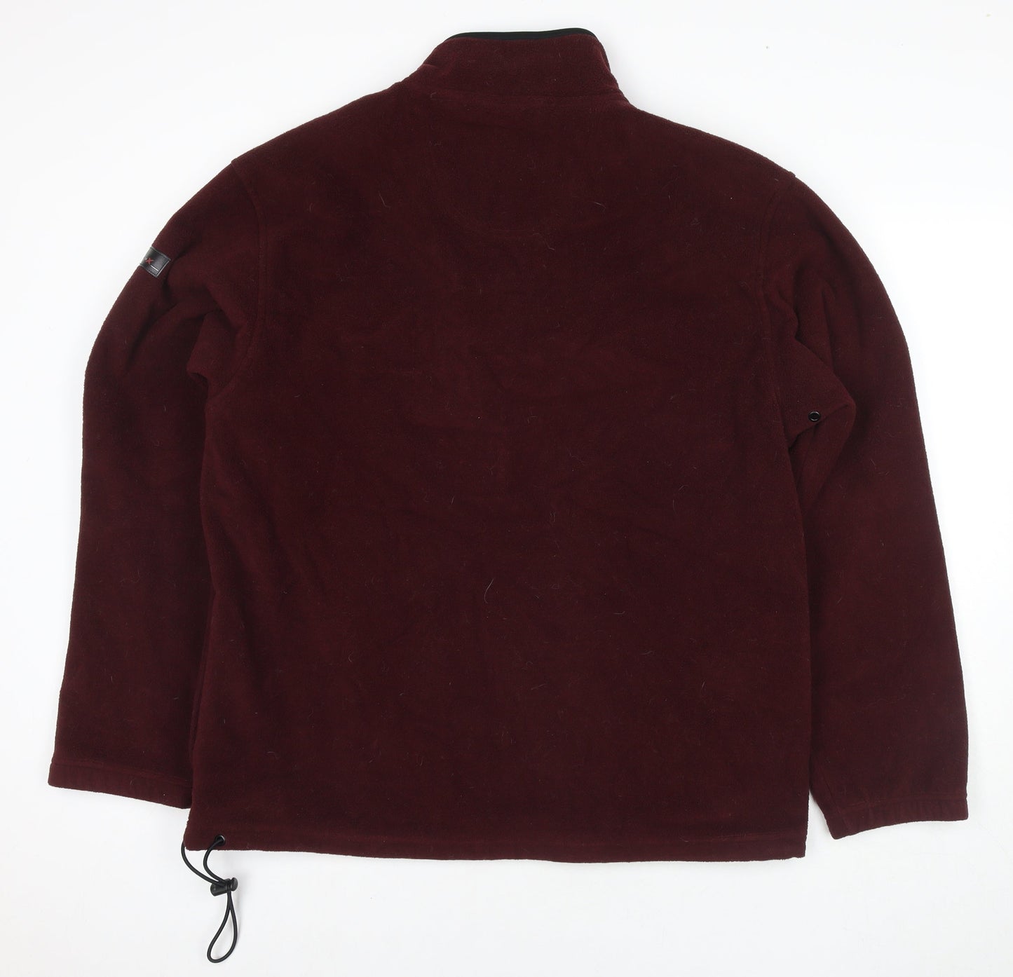 Mens UK Size XL IZOD Red Pullover Sweatshirt