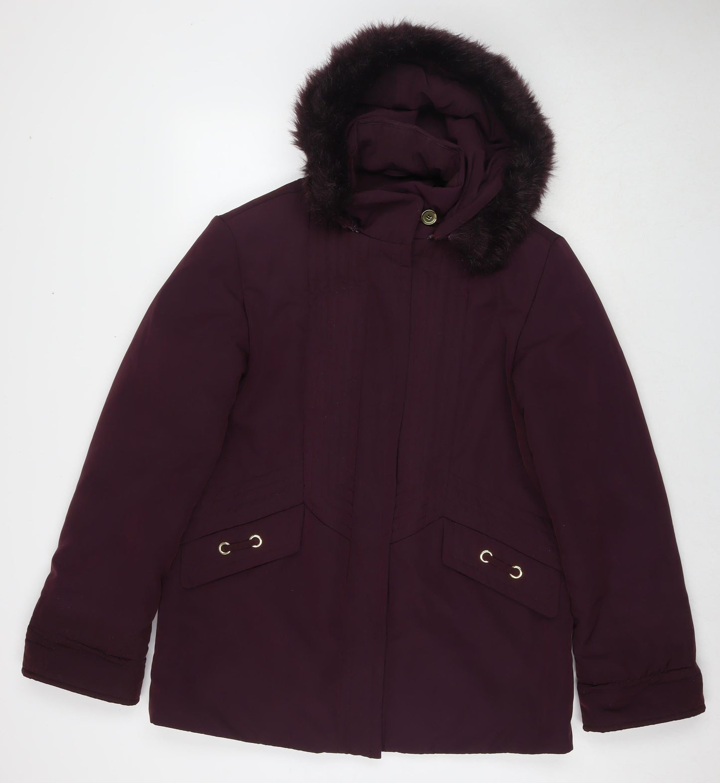 Womens UK Size 10 Damart Purple Jacket