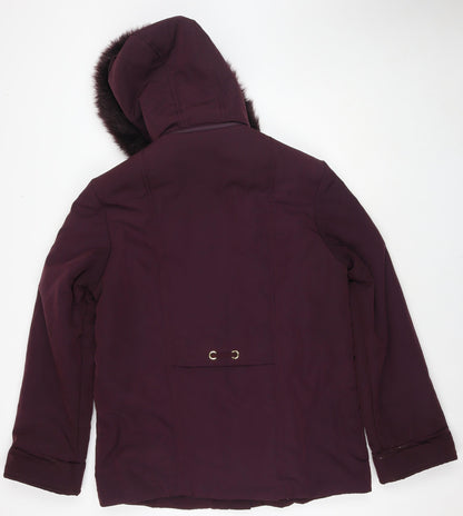 Womens UK Size 10 Damart Purple Jacket