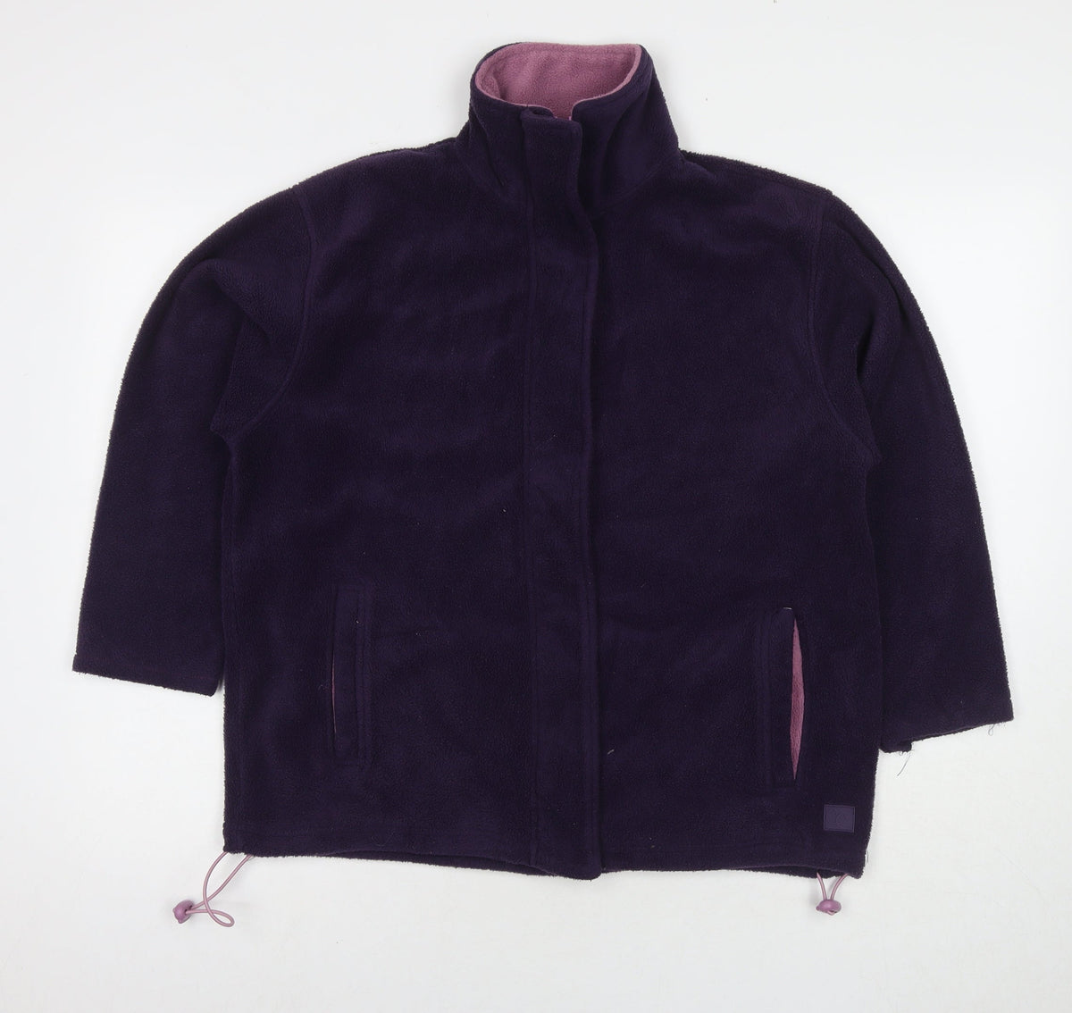 Classics Collection Womens Purple Jacket Size M Zip