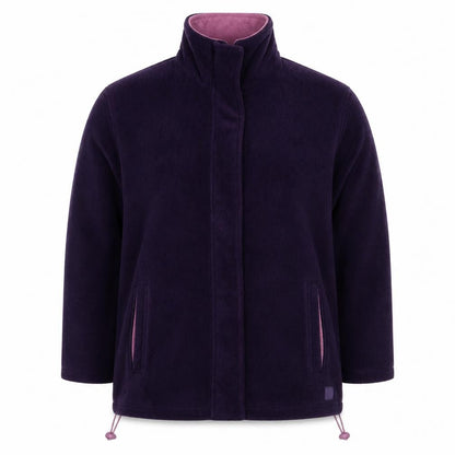 Classics Collection Womens Purple Jacket Size M Zip