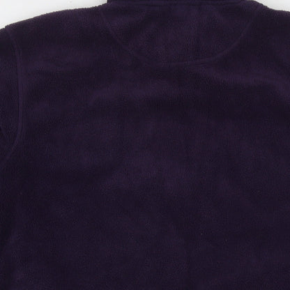 Classics Collection Womens Purple Jacket Size M Zip