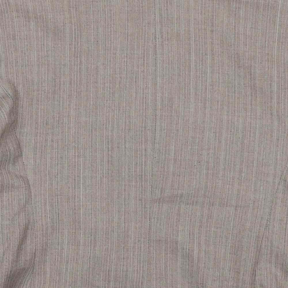 Klass Womens Brown Jacket Blazer Size 16 Button