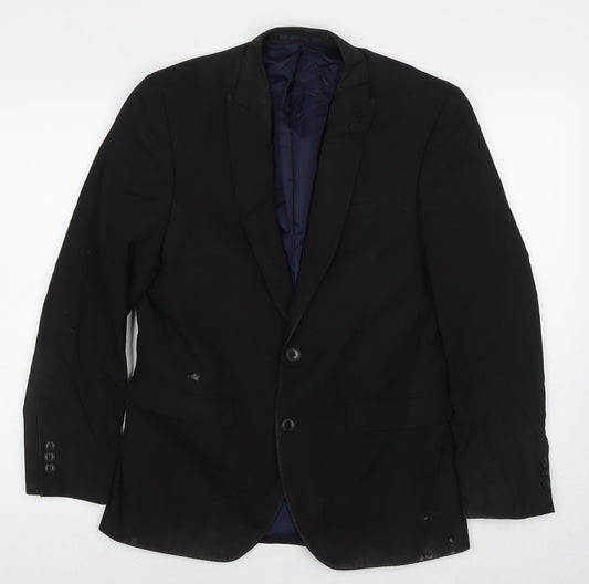 Mens UK Size 38 NEXT Regular Black Suit Jacket
