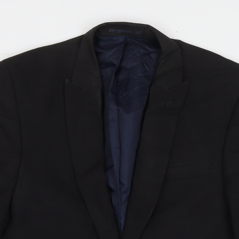 Mens UK Size 38 NEXT Regular Black Suit Jacket