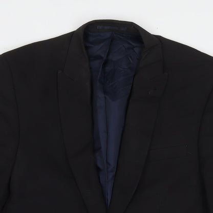 Mens UK Size 38 NEXT Regular Black Suit Jacket