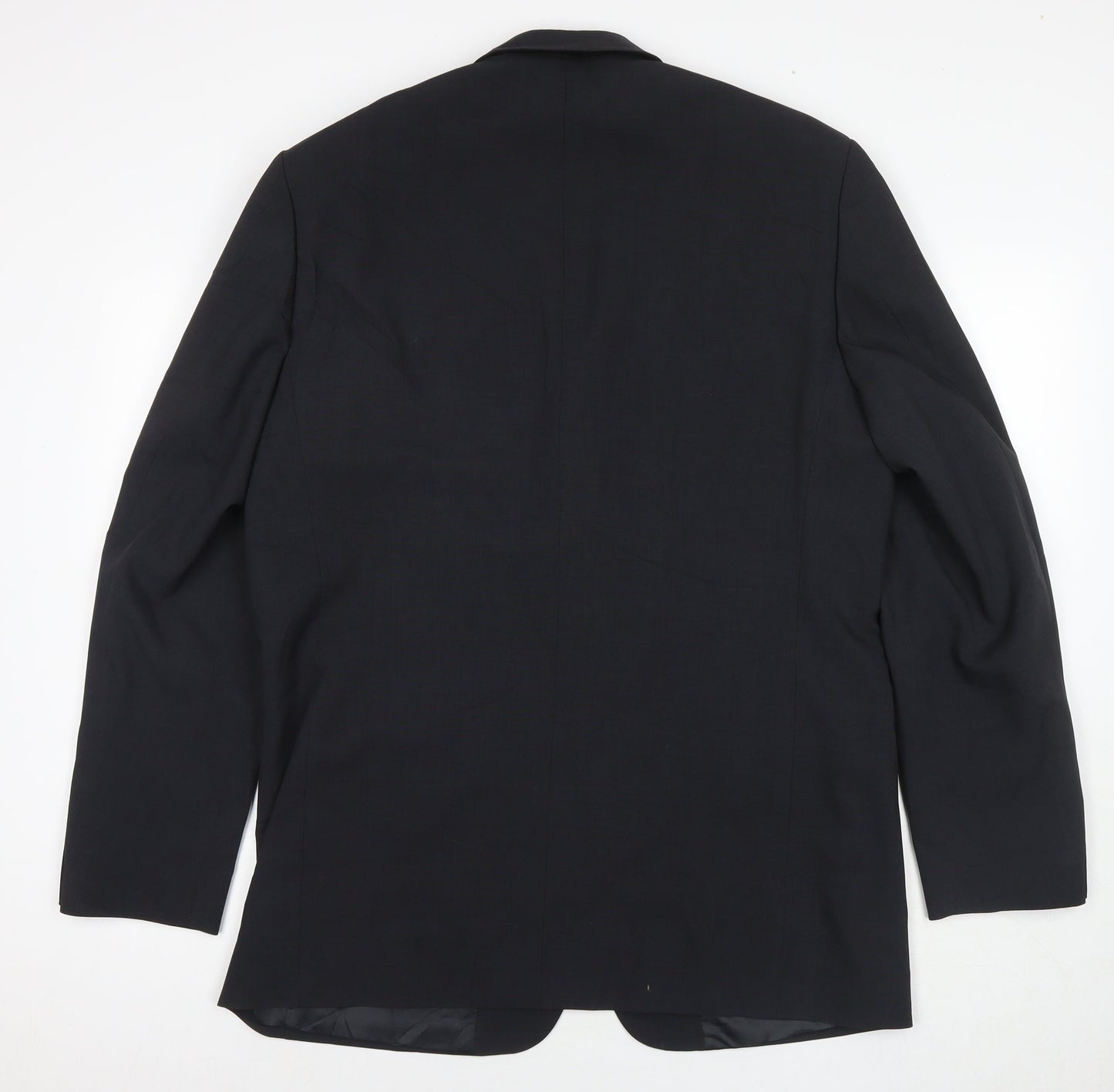 Mens UK Size 42 Greenwoods Regular Black Suit Jacket