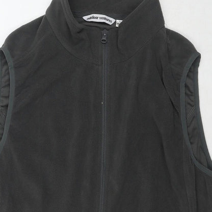 Outdoor Ventures Womens Grey Gilet Waistcoat Size XL Zip