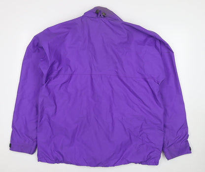 Freestyle Womens Purple Jacket Size L Zip - Technical