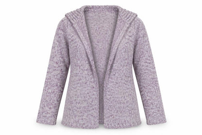 Womens UK Size M Bonmarché Purple Cardigan Jumper