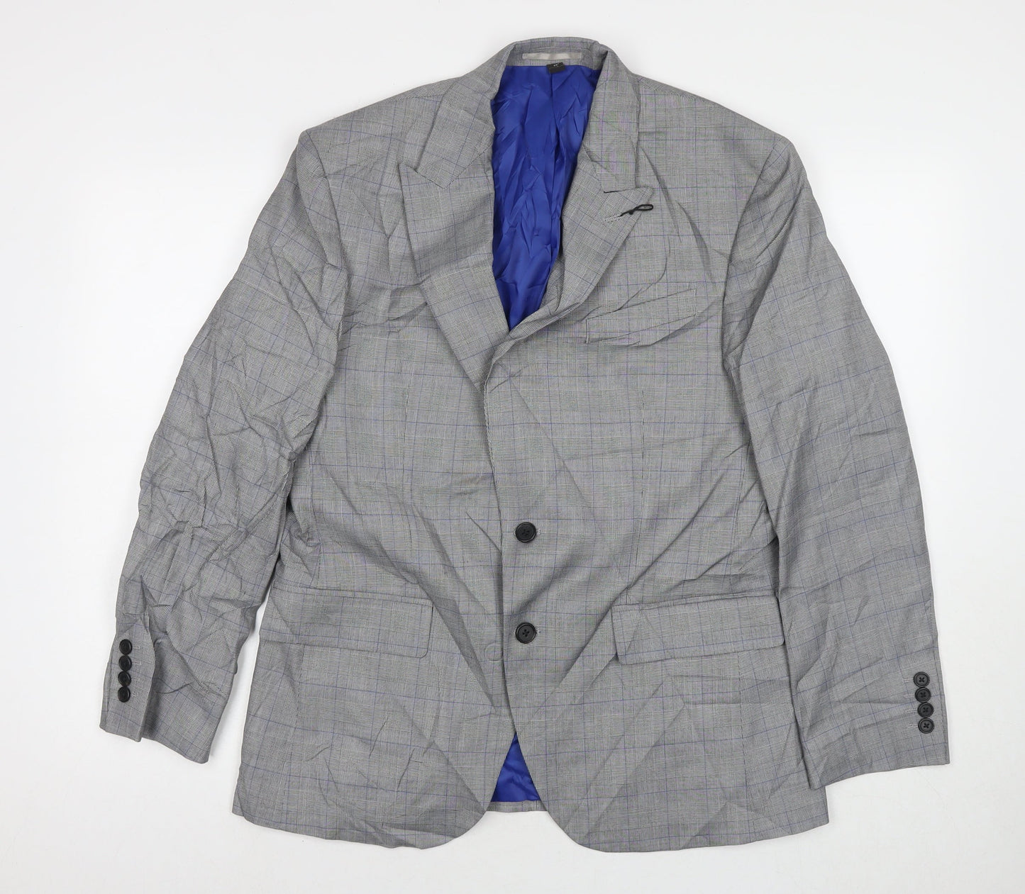 Mens UK Size 40 Marks and Spencer Regular Grey Suit Jacket
