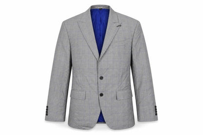 Marks & Spencer Mens Grey Polyester Jacket Suit Jacket Size 40 Regular