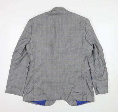 Mens UK Size 40 Marks and Spencer Regular Grey Suit Jacket