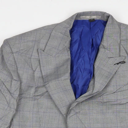Mens UK Size 40 Marks and Spencer Regular Grey Suit Jacket