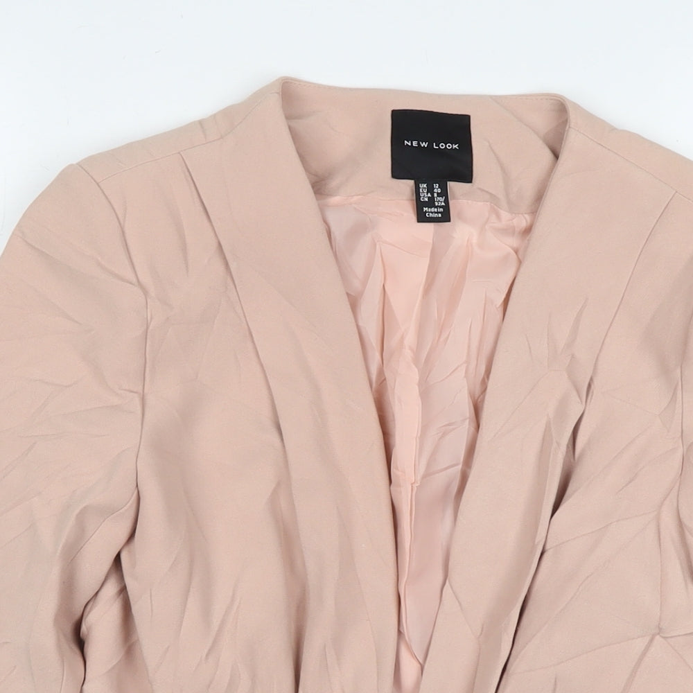 Womens UK Size 12 New Look Pink Jacket